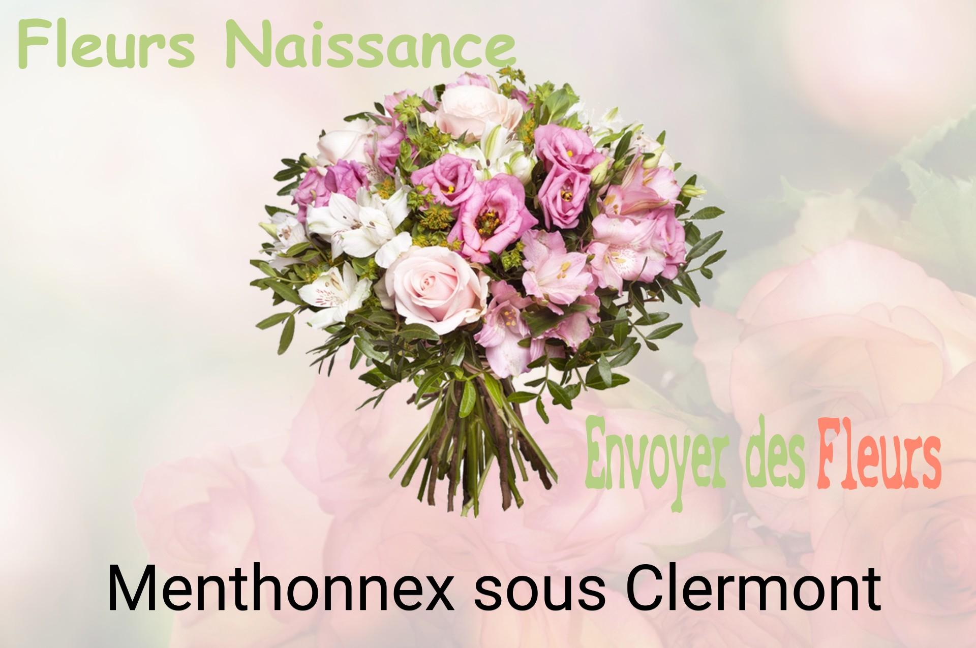 Bouquet de fleurs de naissance livré à Menthonnex-sous-Clermont